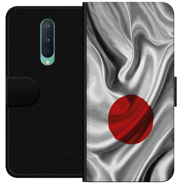 Kompatibel Tegnebogsetui til OnePlus 8 Modern rumdesign med abstrakt planet