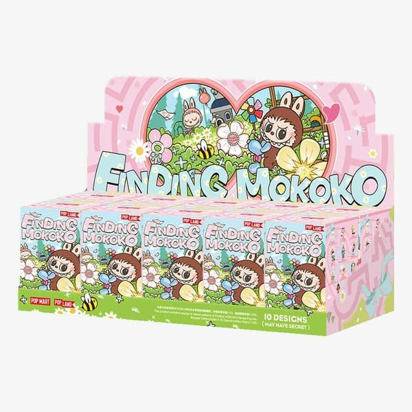 POP MART Finding MOKOKO Series Figures Vinyl Plush Blind Box