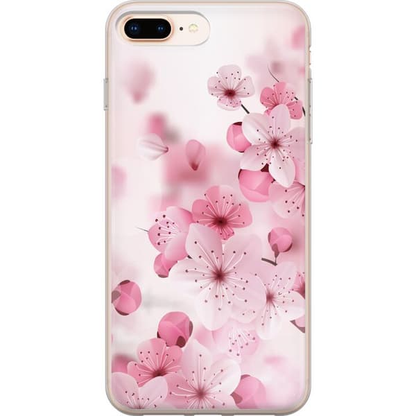 Kompatibelt Mobilskal till Apple iPhone 8 Plus Cherry Blossom