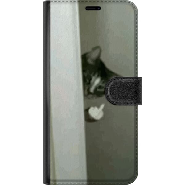 Kompatibelt Plånboksfodral till Xiaomi 12 Pro HAHA Katt