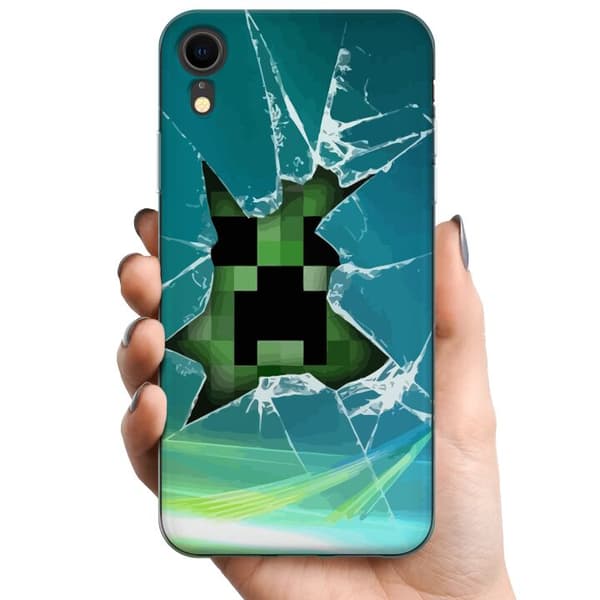 Kompatibelt Mobildeksel til Apple iPhone XR MineCraft