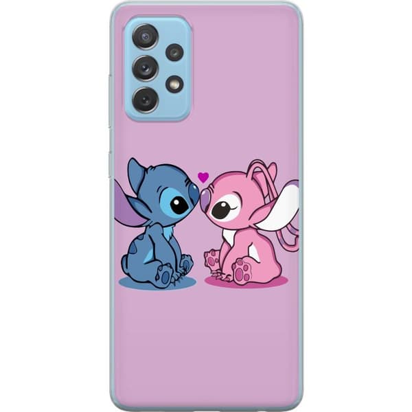 Kompatibelt Mobildeksel til Samsung Galaxy A52 5G Stitch-Kjærlighet