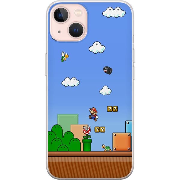 Kompatibelt Mobildeksel til Apple iPhone 13 Mario