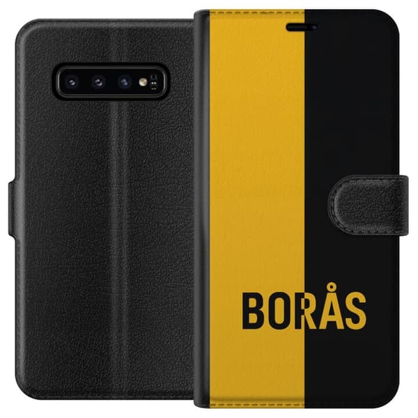 Kompatibel Tegnebogsetui til Samsung Galaxy S10 Borås - fodbold