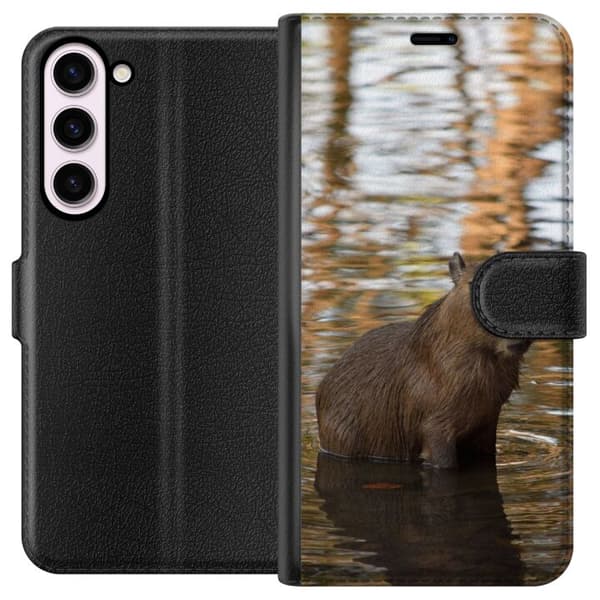 Kompatibel Tegnebogsetui til Samsung Galaxy S23+ Capybara