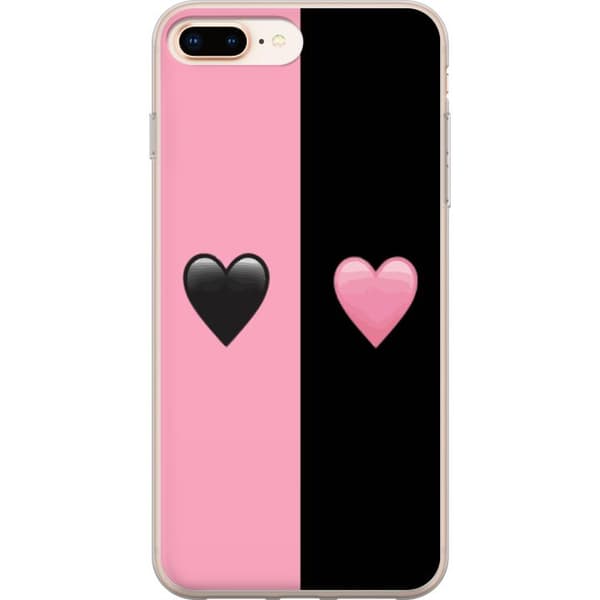 Yhteensopiva Puhelinkuori Apple iPhone 8 Plus Sydämet