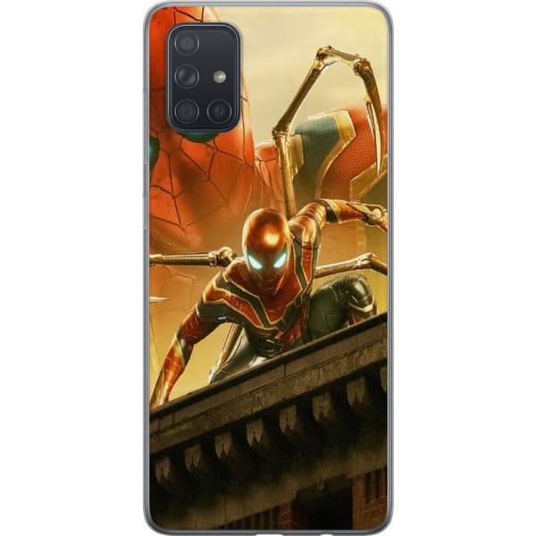 Kompatibelt Mobildeksel til Samsung Galaxy A71 Spiderman