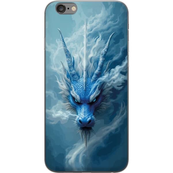 Kompatibelt Mobildeksel til Apple iPhone 6 Plus Episk fantasidesign med isdrake