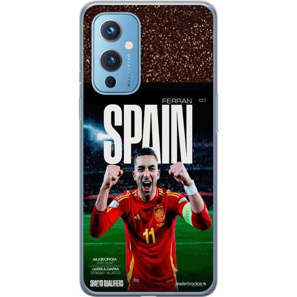 Kompatibelt Mobildeksel til OnePlus 9 Sportstema med Ferran på landslaget