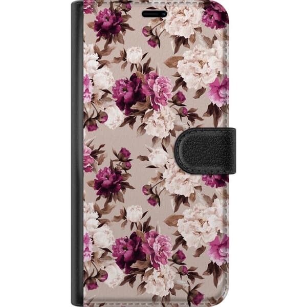 Kompatibelt Plånboksfodral till Samsung Galaxy A20e Blommor