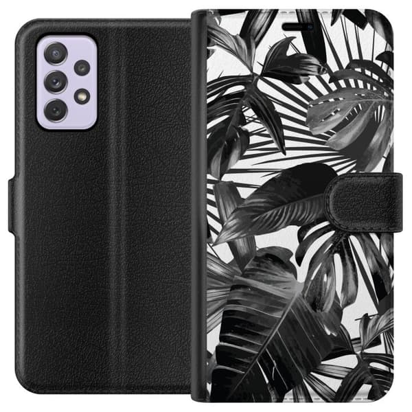 Kompatibelt Lommeboketui til Samsung Galaxy A52s 5G Blad