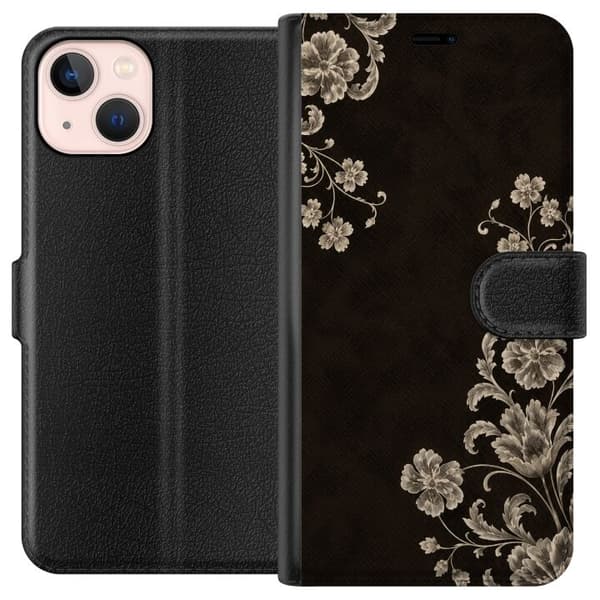 Kompatibelt Lommeboketui til Apple iPhone 13 mini Svart hage