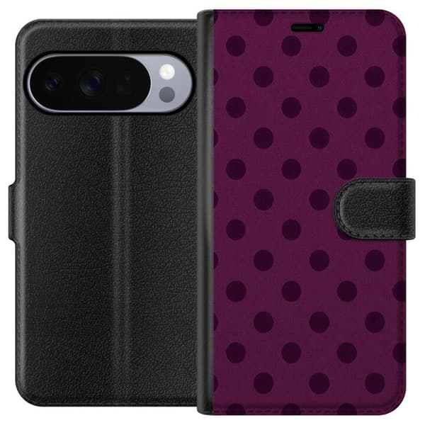 Kompatibel Tegnebogsetui til Google Pixel 11 Pro Blommeprikker