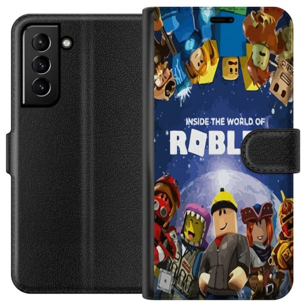 Kompatibel Tegnebogsetui til Samsung Galaxy S21+ 5G Roblox