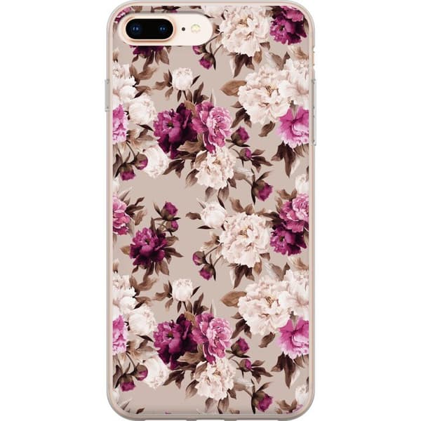 Kompatibel Mobilcover til Apple iPhone 8 Plus Blomster