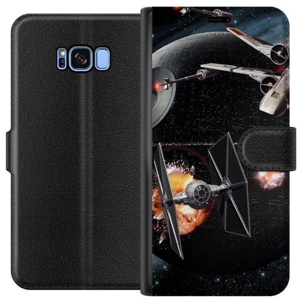 Kompatibelt Plånboksfodral till Samsung Galaxy S8 Star Wars