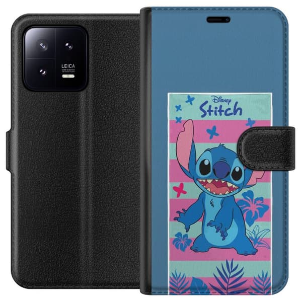Kompatibel Tegnebogsetui til Xiaomi 13 Disney Stitch