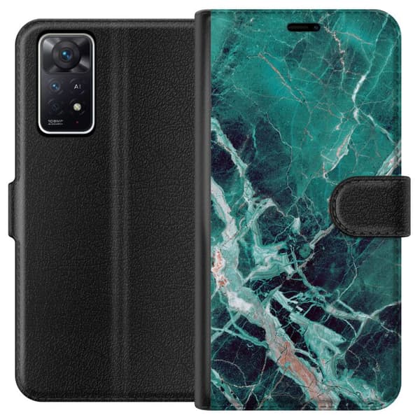 Kompatibelt Plånboksfodral till Xiaomi Redmi Note 11 Pro 5G Marmor