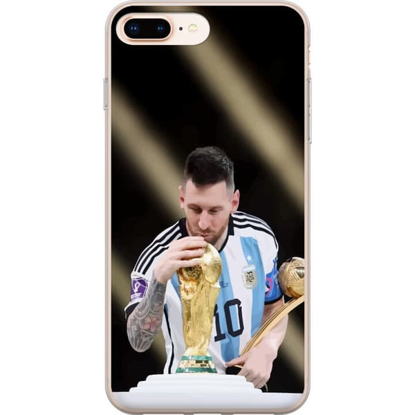 Kompatibelt Mobilskal till Apple iPhone 8 Plus Messi