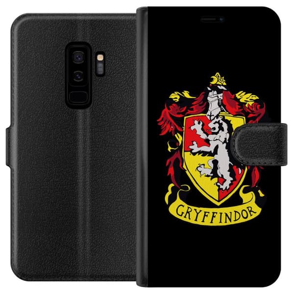 Kompatibel Tegnebogsetui til Samsung Galaxy S9+ Harry Potter - Gryffindor