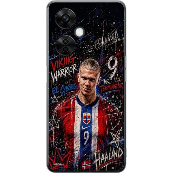 Kompatibelt Mobildeksel til OnePlus Nord CE3 Erling Haaland graffiti