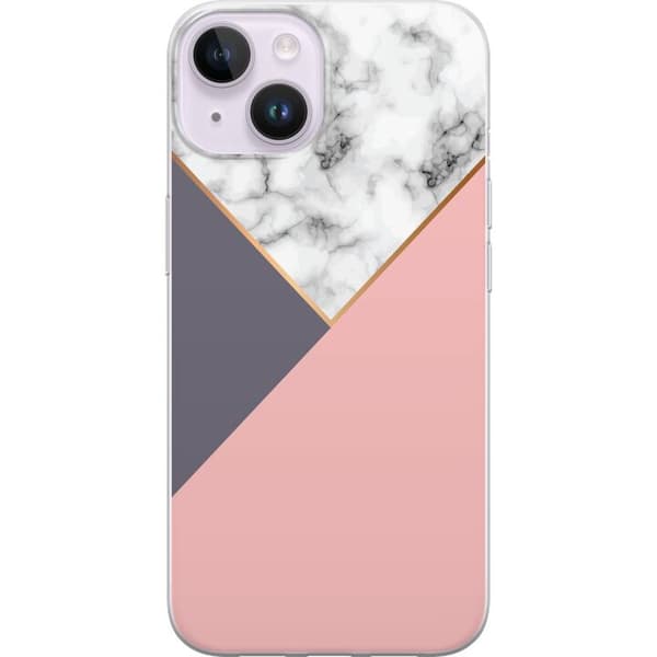 Kompatibelt Mobilskal till Apple iPhone 14 Marble Cut