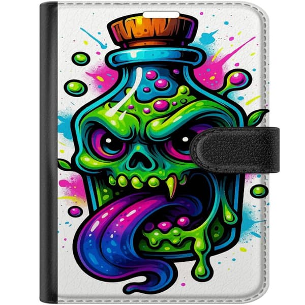 Kompatibel Tegnebogsetui til Apple iPhone Duo Färgstark monsterflaska