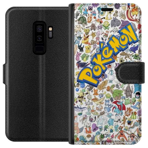 Kompatibel Tegnebogsetui til Samsung Galaxy S9+ Pokémon