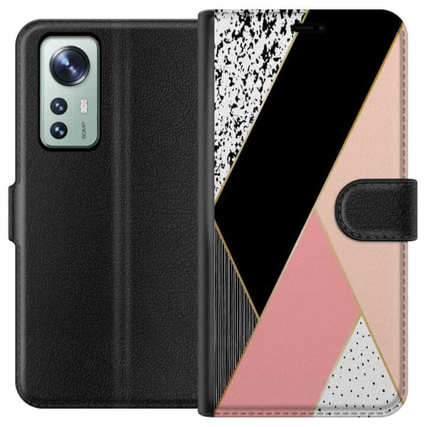 Kompatibel Tegnebogsetui til Xiaomi 12 Mønster