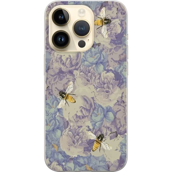 Kompatibelt Mobilskal till Apple iPhone 14 Pro Bin Blommor