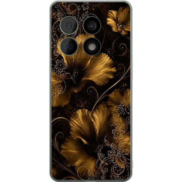 Kompatibelt Mobilskal till OnePlus 10 Pro Golden Bloom