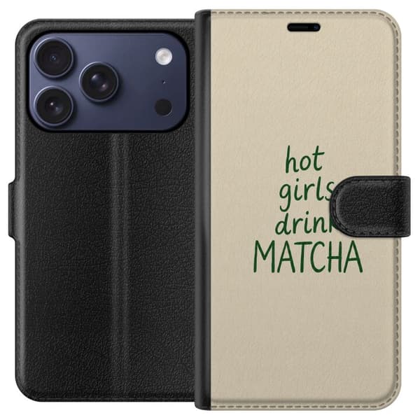 Yhteensopiva Lompakkokotelo Apple iPhone 17 Pro Matcha Klubi