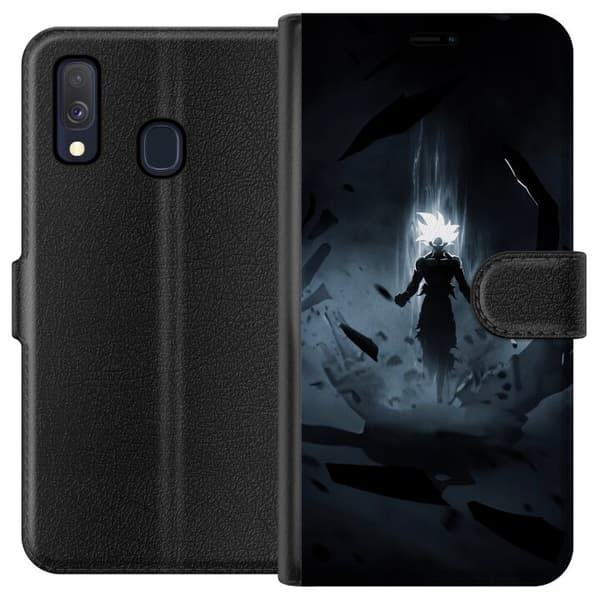Kompatibelt Lommeboketui til Samsung Galaxy A40 Mørk oppstigning