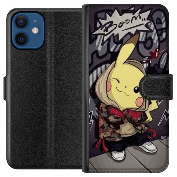 Kompatibelt Lommeboketui til Apple iPhone 12 Pokemon