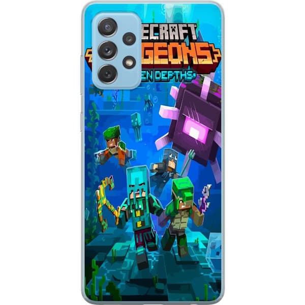 Kompatibelt Mobilskal till Samsung Galaxy A52 5G Minecraft