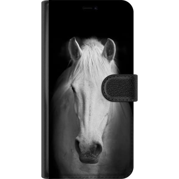 Kompatibelt Lommeboketui til Apple iPhone 15 Hest