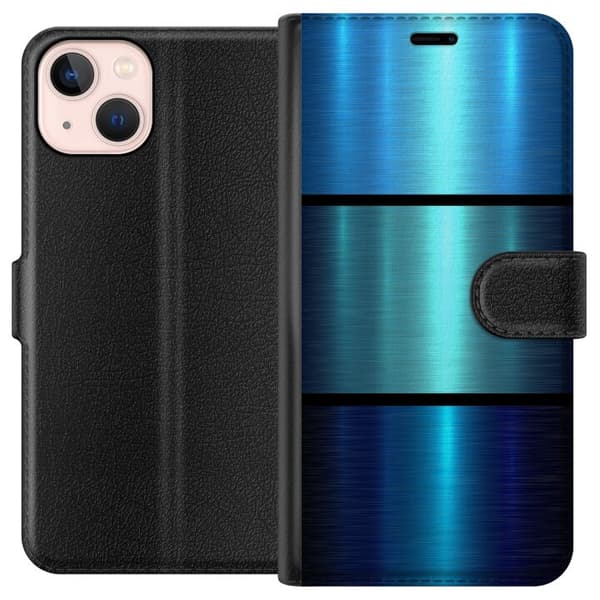 Kompatibelt Plånboksfodral till Apple iPhone 13 mini Blå