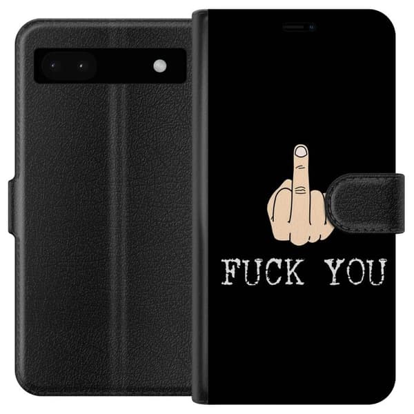 Kompatibelt Plånboksfodral till Google Pixel 6a Fuck You