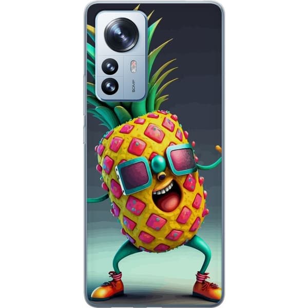 Kompatibelt Mobilskal till Xiaomi 12 Pro Ananas