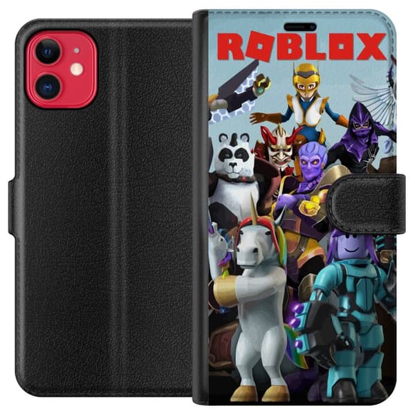 Kompatibel Tegnebogsetui til Apple iPhone 11 Roblox