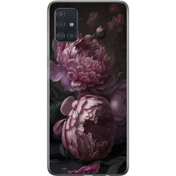 Kompatibelt Mobildeksel til Samsung Galaxy A51 Blommor