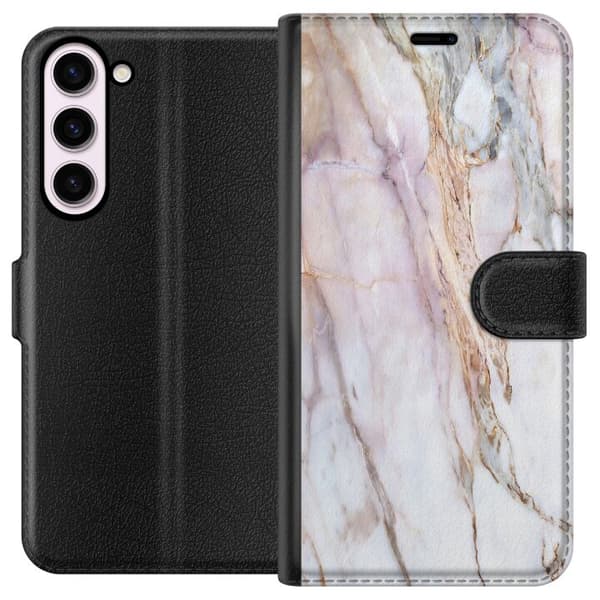 Kompatibelt Plånboksfodral till Samsung Galaxy S23+ Marmor
