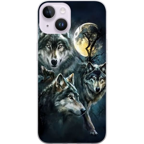 Kompatibelt Mobilskal till Apple iPhone 14 Plus Wolf / Varg