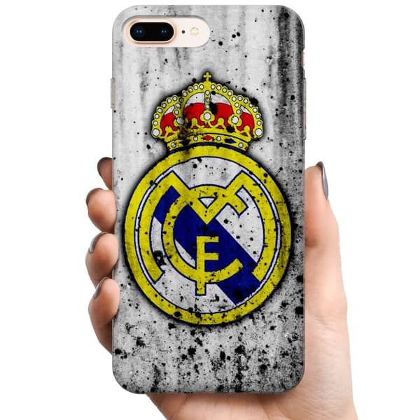 Kompatibelt Mobildeksel til Apple iPhone 8 Plus Real Madrid CF