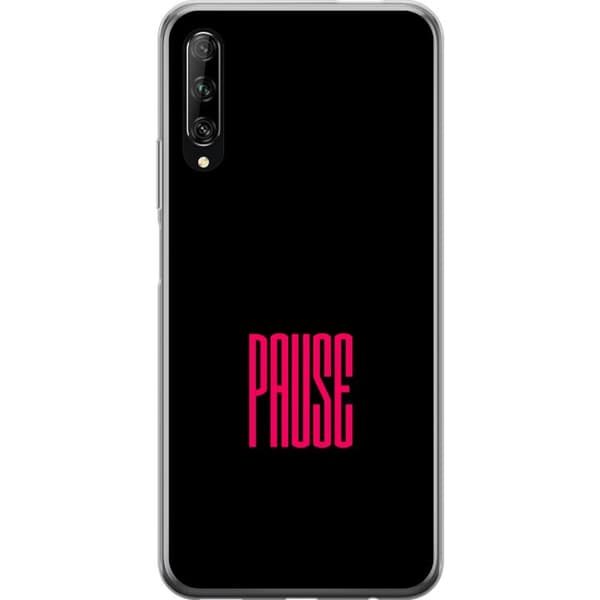 Kompatibel Mobilcover til Huawei P smart Pro 2019 Pause text