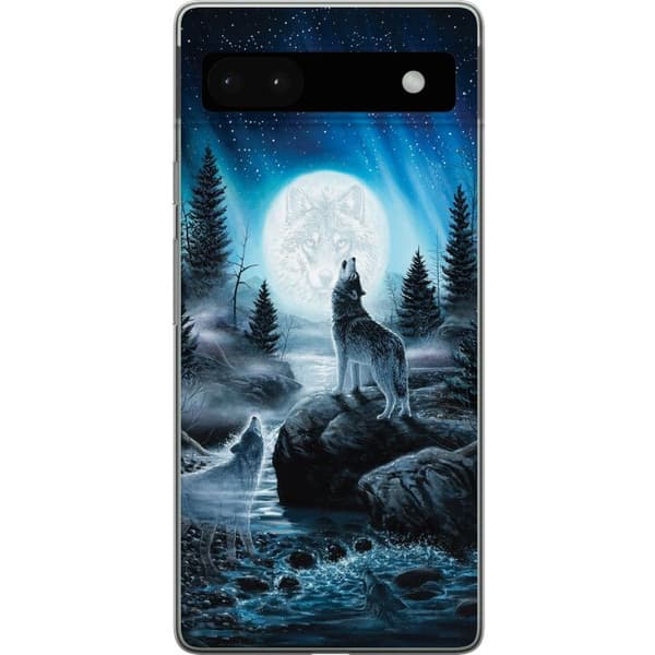 Yhteensopiva Puhelinkuori Google Pixel 6a Susi