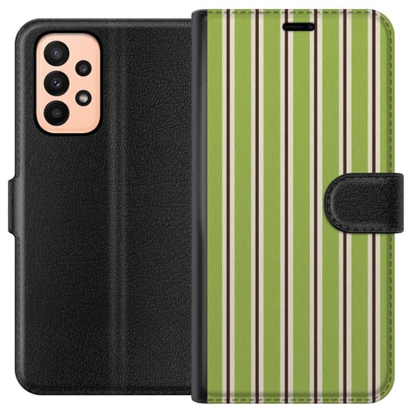 Kompatibelt Plånboksfodral till Samsung Galaxy A23 Matcha Lines