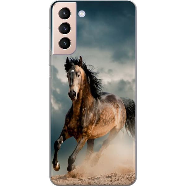 Kompatibelt Mobildeksel til Samsung Galaxy S21 Hest