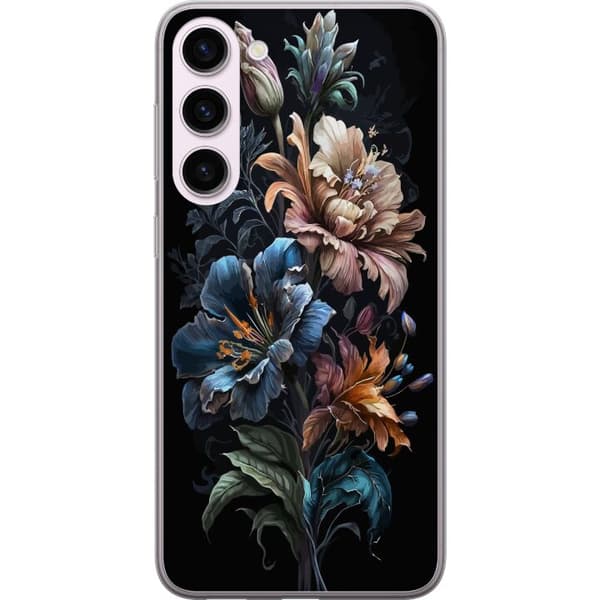 Kompatibelt Mobilskal till Samsung Galaxy S23+ Blommor