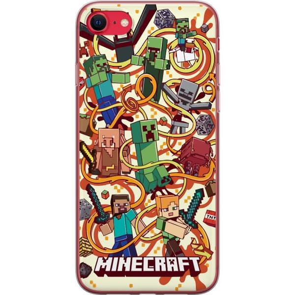 Kompatibelt Mobildeksel til Apple iPhone SE (2022) Minecraft